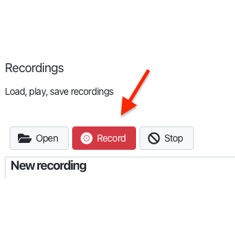 Make Recordings